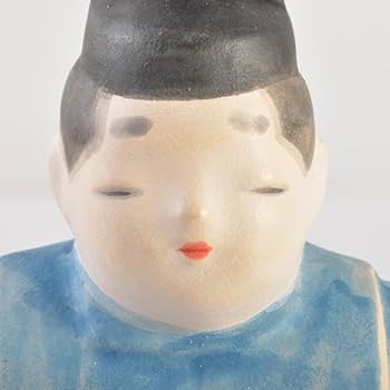 Amazon | 日展作家 北岡秀雄作 北秀窯 伝之雛 茜 立雛 雛人形 共箱 N