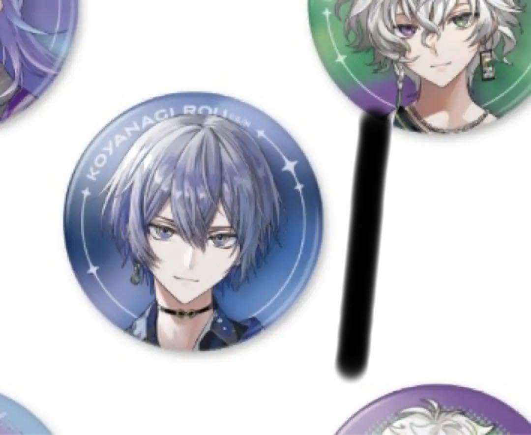 小柳ロウ 缶バッジ 痛バ 小柳ロウ 痛バッグ 痛バ にじさんじぷち 30点