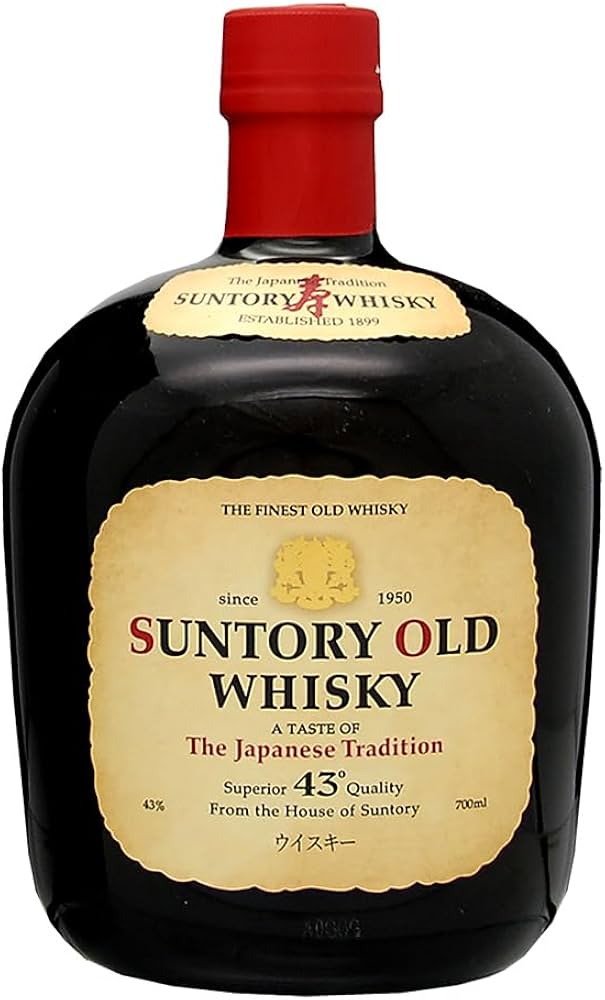 Amazon.co.jp: Makes a great gift! Suntory Old Whiskey, 43°, 23.7