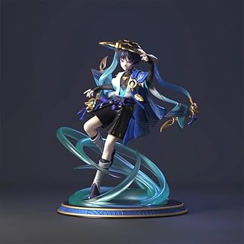 Amazon | rounius(かみ)原神 フィギュア 散兵 国崩 放浪者 げんしん