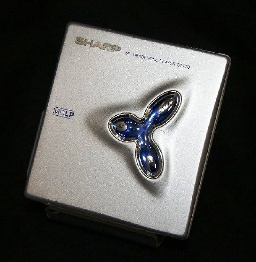 Amazon.co.jp: SHARP シャープ MD-ST770-S シルバー系 ポータブルMD