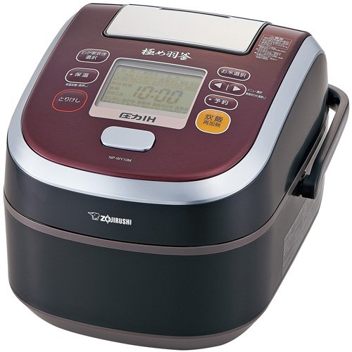 Amazon.co.jp: NP-WY10M-BA(ブラック) 極め炊き 圧力IH炊飯器 5.5合