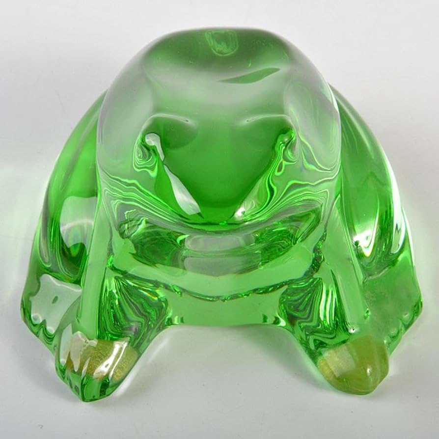 バカラ 緑カエル 超美品 【公式通販】