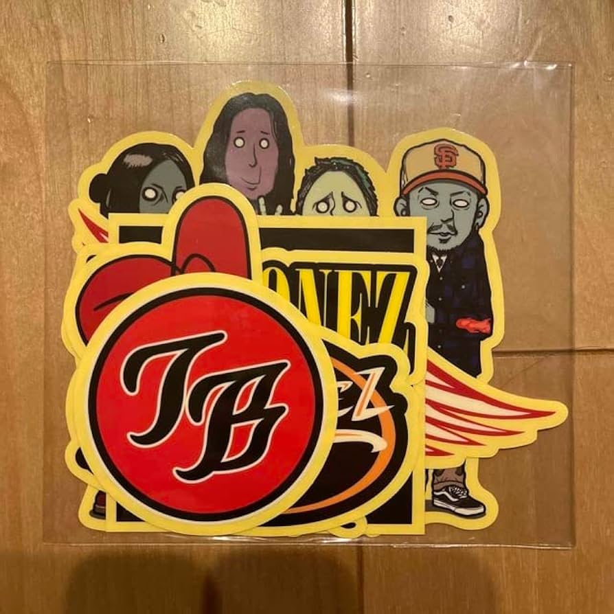 Amazon.co.jp: The BONEZステッカー ザボーンズ yours : おもちゃ