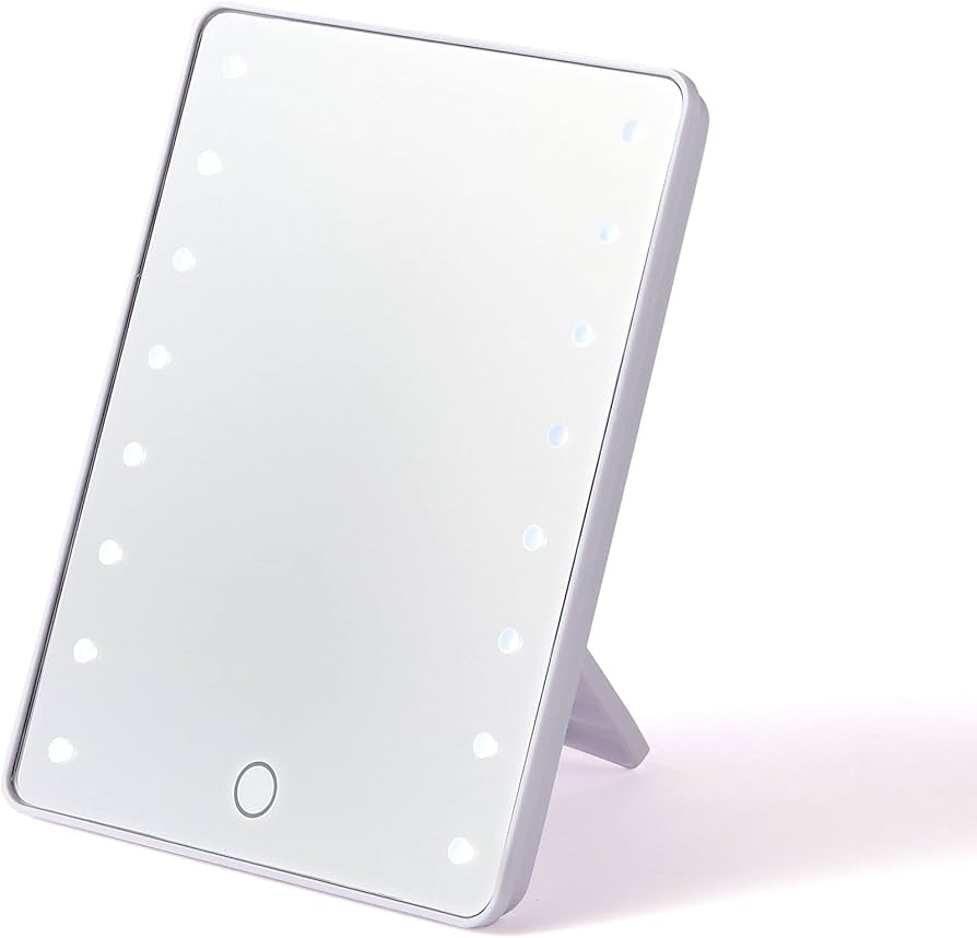 Amazon.co.jp: Francfranc ルチオ ブライトニングミラー S ホワイト