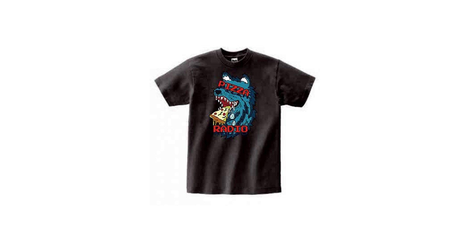 Amazon.co.jp: オーイシ 加藤のピザラジオ ピザラジ Tシャツ 加藤純一