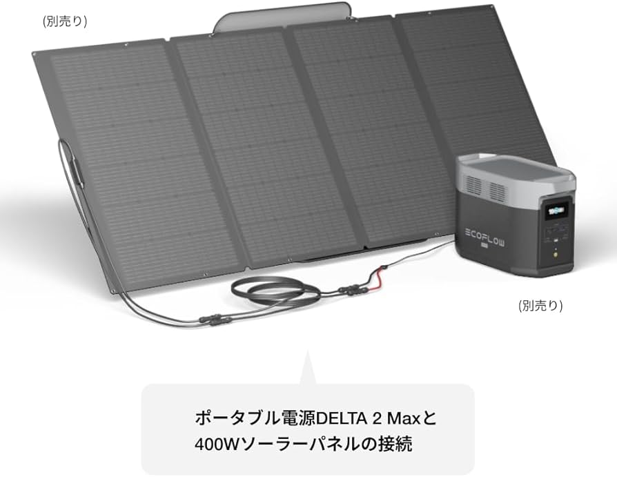 Amazon.co.jp: EcoFlow ソーラーパネル用延長ケーブル 2本入り 3