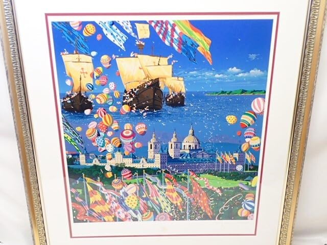 HIRO YAMAGATA シルクスクリーン厳島神社鳥居 日本のエッセンス宮島