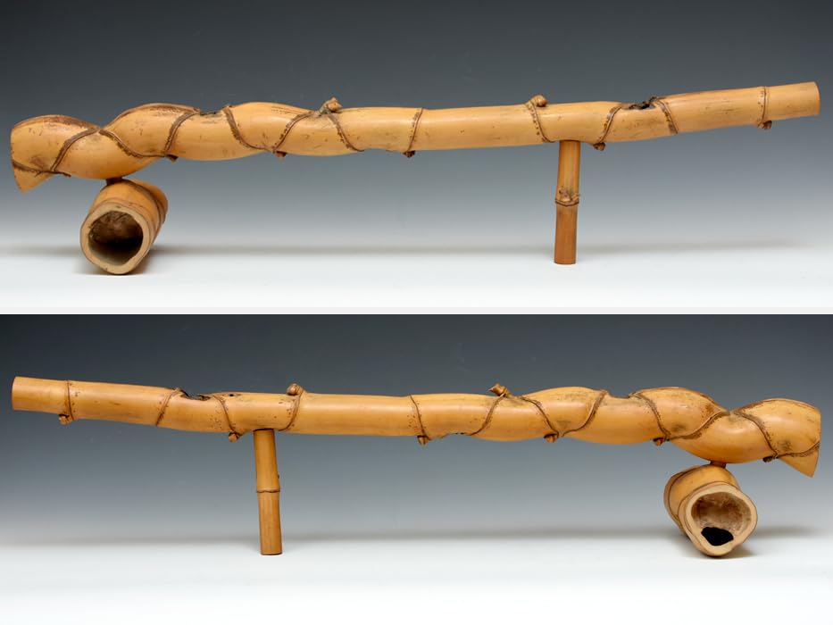 茶道具 亀甲竹 結界 炉屏 煎茶 煤竹