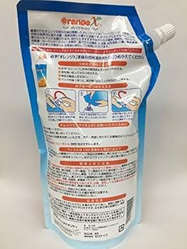 Amazon.co.jp: オレンジエックス（つめかえ用750ml) (1本) : ドラッグ