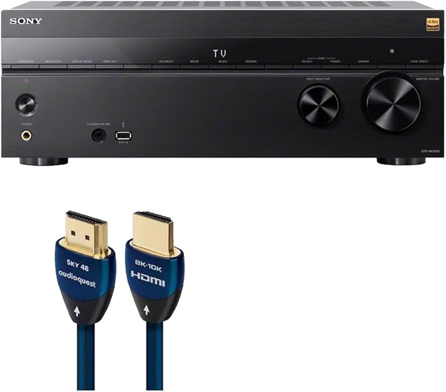 Amazon.com: Sony STR-AN1000 7.2 Channel 8K AV Receiver with