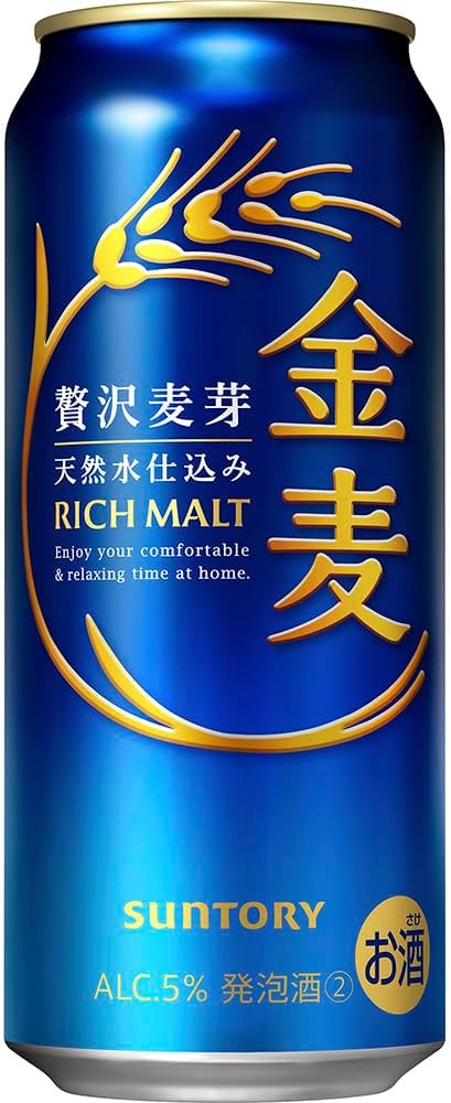 Amazon.co.jp: 金麦 500ml 24本 [ サントリー ビール 新ジャンル 発泡