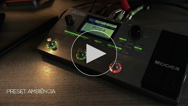 Amazon.com: MOOER GE200 Guitar Amp Modelling Multi Effects Pedal