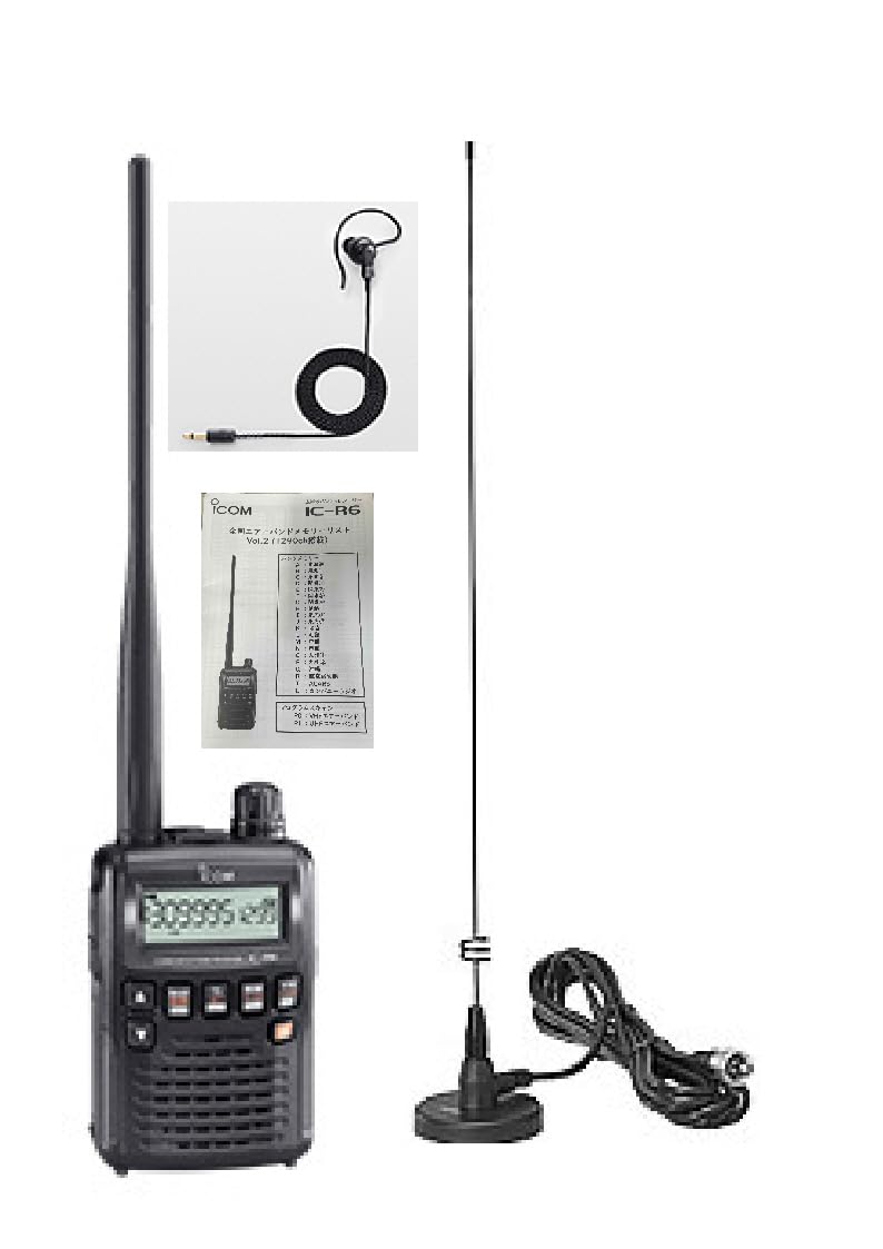 Amazon | アイコム IC-R6 エアーバンドスペシャル 車載用50cm