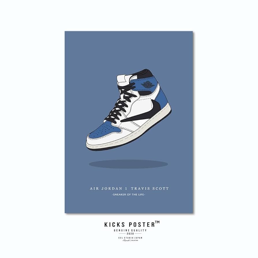 古塔つみ × atmos ポスター jordan 1 古塔つみ ポスター jordan 1