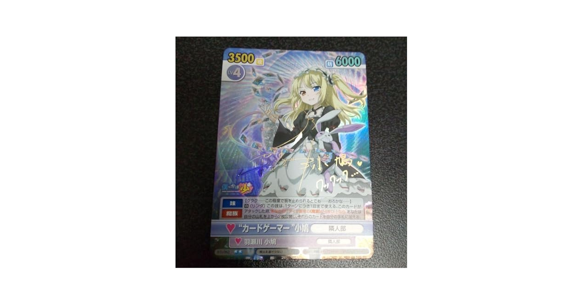 ヴィクトリースパーク サイン ご機嫌ななめな小鳩 VS SP ヴィクトリー