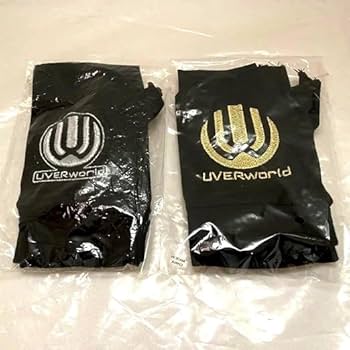Amazon.co.jp: UVERworld グローブ ゴールド シルバー セット 刺繍