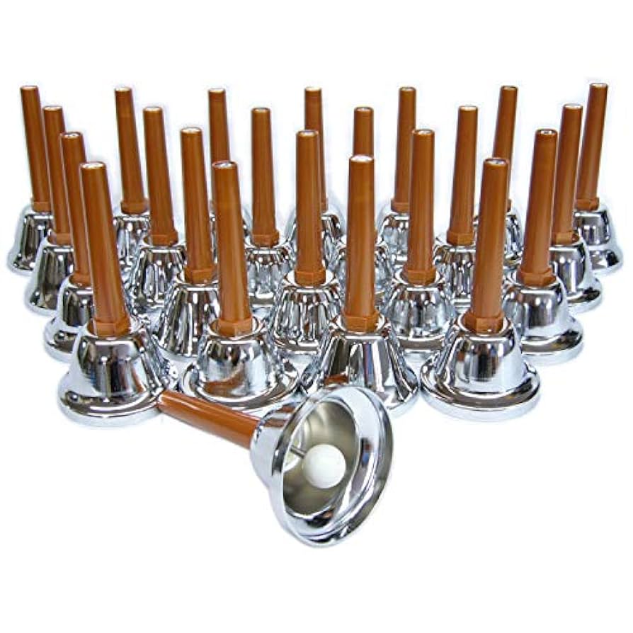 ハンドベル 20個セット スタンド付き ウチダ ミュージックベル