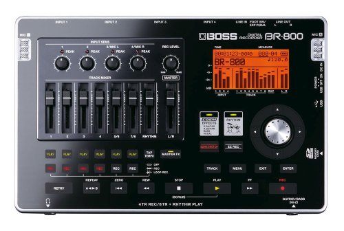 MTRの手軽さ 薄型8トラックデジタルレコーダー BOSS BR-600 | SOUNDRAWER