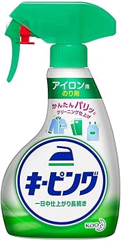 Amazon.co.jp: アイロン用キーピング 洗濯のり ハンディスプレー本体
