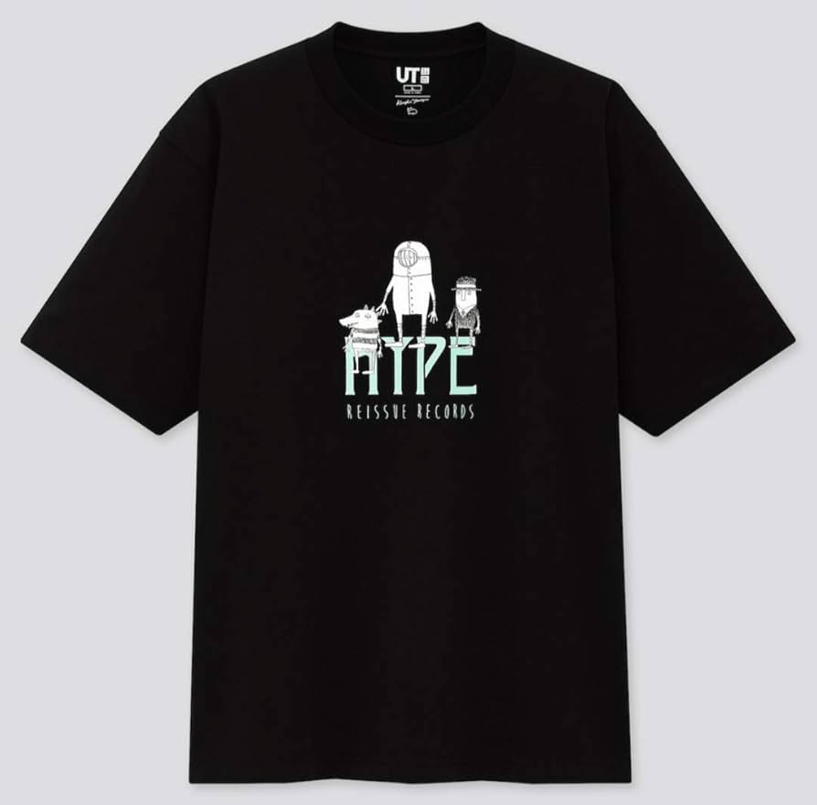 Amazon.co.jp: Mサイズ 米津玄師 ユニクロ コラボUT Tシャツ ブラック