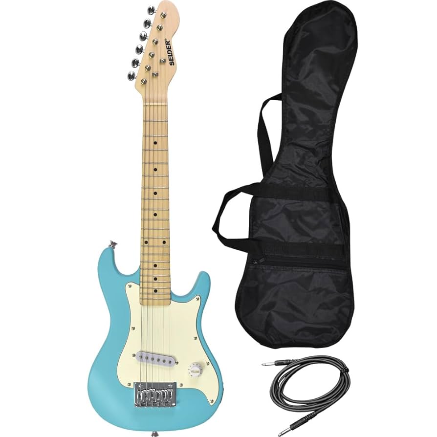 エレキギター ライトブルー【SELDER】 エレキギター ライトブルー