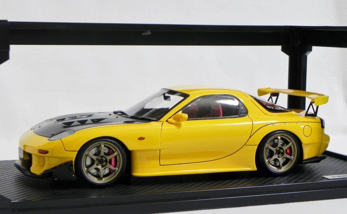 イグニッションモデル 1/18 IG2228 RX-7 FD3S 黄 RE雨宮 Amazon.co.jp