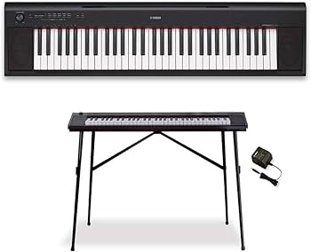 Amazon | YAMAHA ヤマハ 電子キーボード piaggero ブラック NP-12B