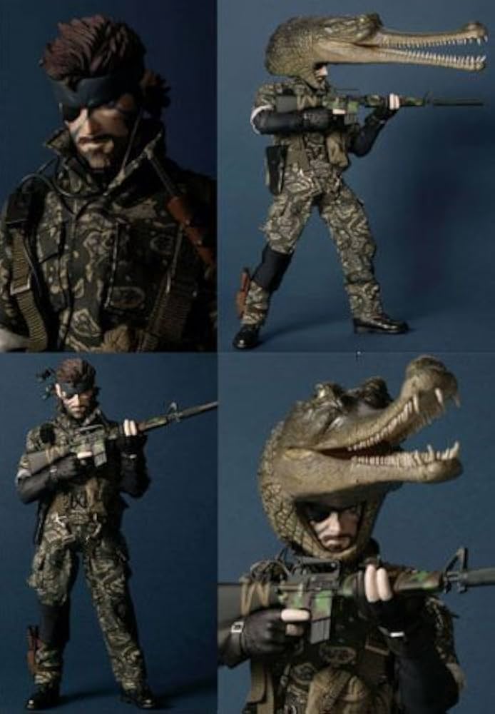 RAH : Metal Gear Solid 3 Snake Camouflage Ver. by Medicom Toy