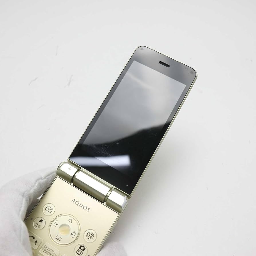 Amazon | シャープ(SHARP) Softbank 601SH AQUOS ケータイ2 ゴールド