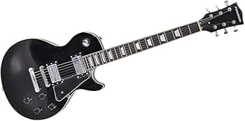 ほえサマ☆ Playtech ブラック エレキギター レスポールタイプ Amazon