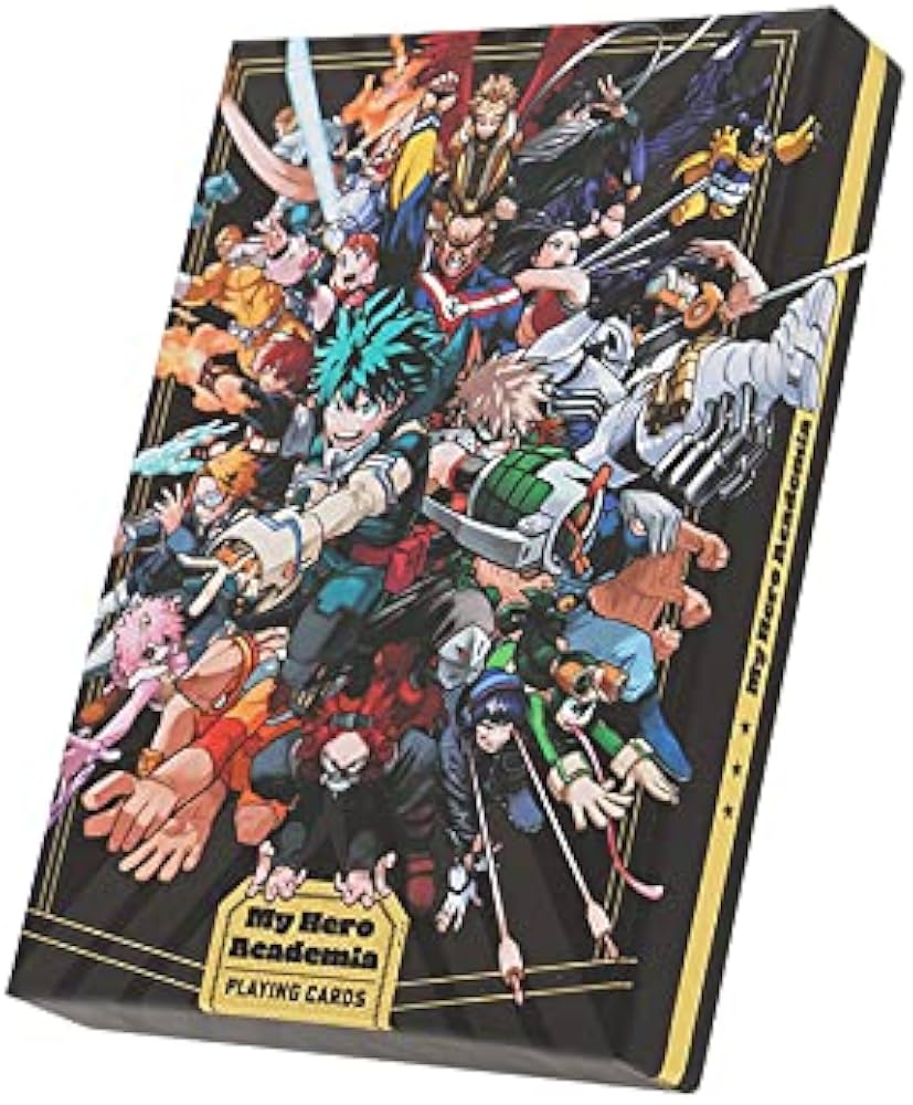 ヒロアカ展 箔押しトランプ 緑谷出久 187枚セット ヒロアカ展 箔押し