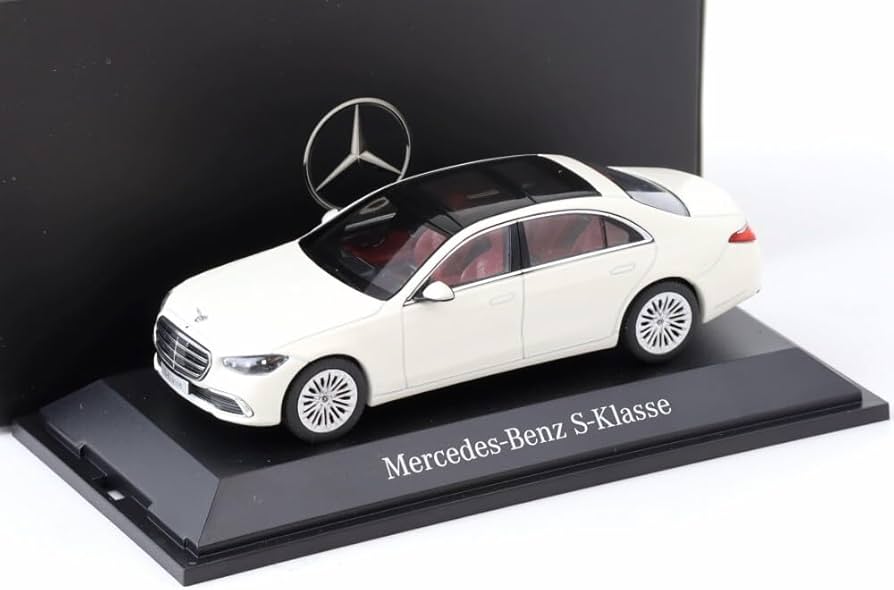 Amazon | ヘルパ 1/43 メルセデス ベンツ Sクラス V223 2020 ホワイト