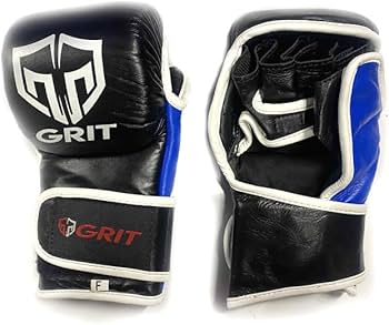 Amazon | GRIT SOFT CUSHION SAFETY MMA GLOVE 2106 BK/BL パウンド