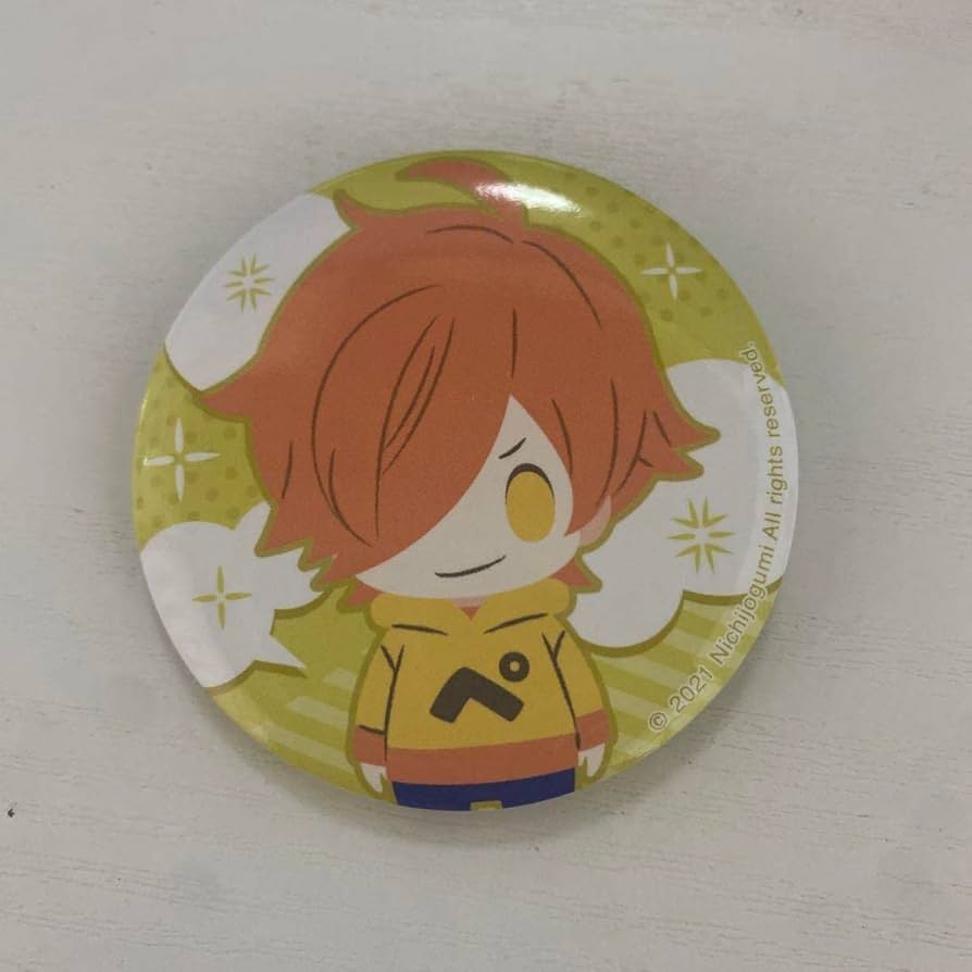 日常組 ZOZOTOWN くじ トレカ 日常展 缶バッジ ぺいんと 2枚目あり
