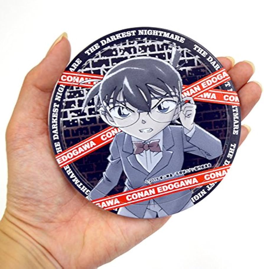 劇場版 名探偵コナン 純黒の悪夢ジンカザリーCazary アクリルバッジ