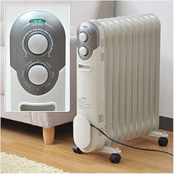 Amazon | 山善 オイルヒーター(1200/700/500W 3段階切替式)(温度調節