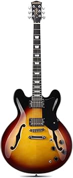 Amazon | Donner セミアコギター エレキギター セミアコースティック