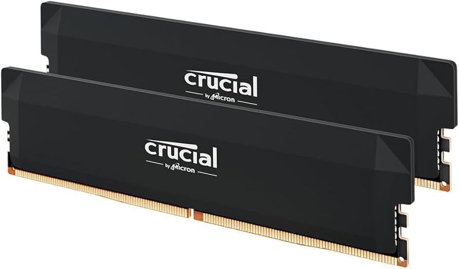 Crucial Pro DDR5 RAM 32GB Kit (2x16GB) 6400MHz CL38, Overclocking