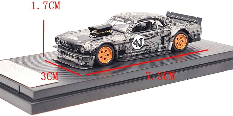 Amazon.com: SW Sprint car diecast 1/64 for Fd Mustang 1965 Hn #43