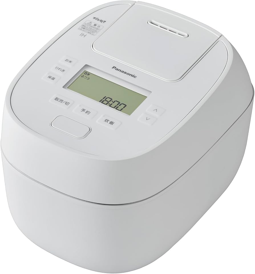 Amazon | パナソニック 炊飯器 5.5合 おどり炊き 大火力包み加熱
