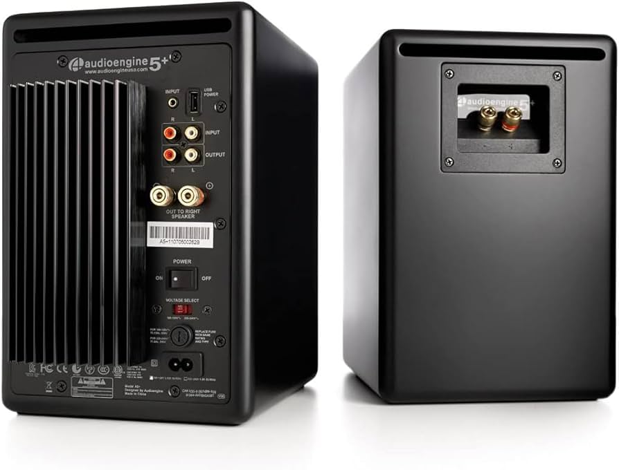 Amazon.com: Audioengine A5+ Powered Bookshelf Speakers – 150W High