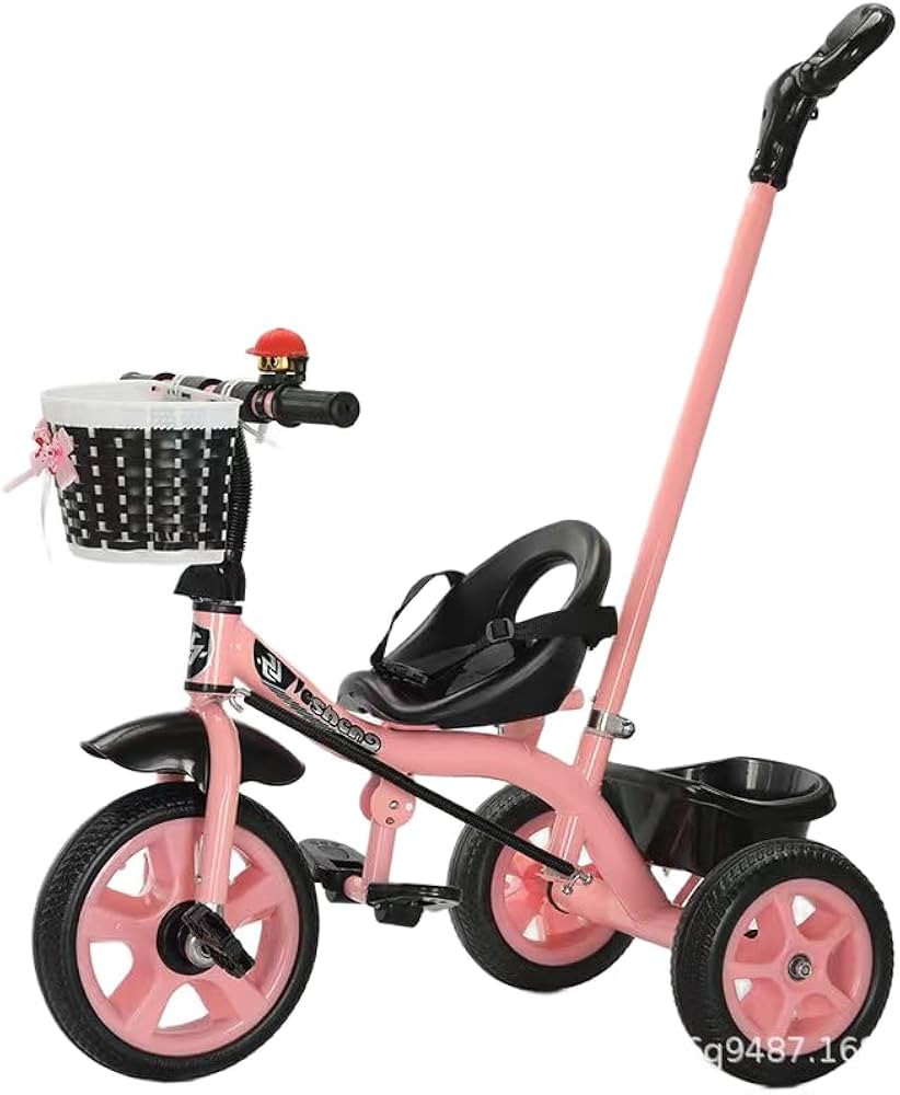 Amazon.co.jp: 子供用三輪車 4in1 三輪車 ベビーカー 手押し棒付き