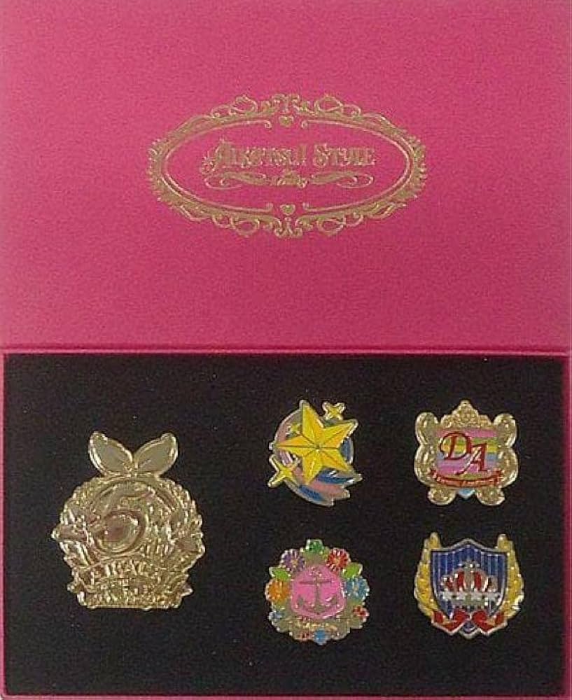 Amazon.co.jp: アイカツ！5周年記念ピンバッジセット AIKATSU!STYLE