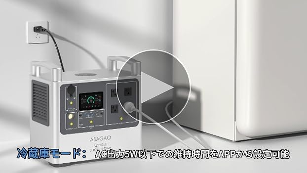 Amazon.co.jp: ASAGAO ポータブル電源 AS2000-JP 大容量 1920Wh/2000W