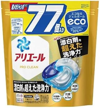 Amazon | 【P&G】アリエール ジェルボール 4D プロクリーン つめかえ用