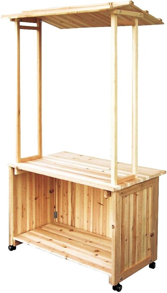 Amazon.co.jp: 屋台販売台 什器 店舗備品 ディスプレイショーケース