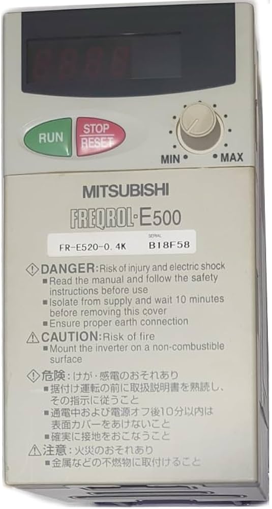 Amazon.co.jp: FR-E520-0.4K 三菱電機 インバータ FREQROL-E500