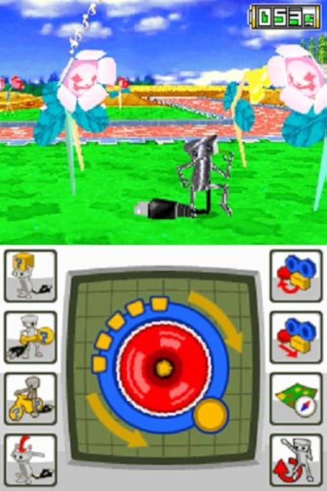 超希少】DS 咲かせて！ちびロボ！ 販促ポスターB2 超希少】DS 咲かせて