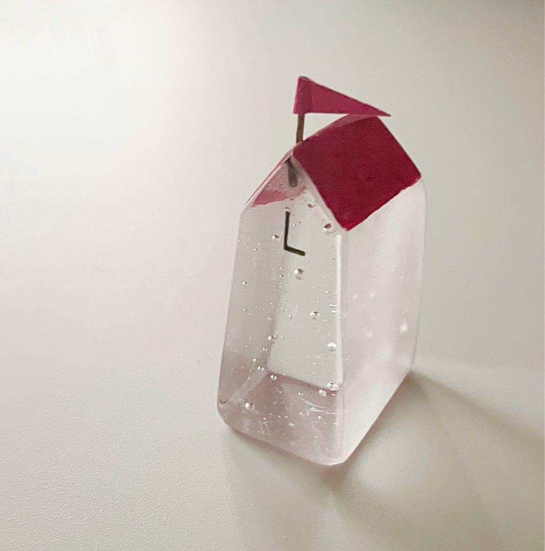 夏の茜空「パート・ド・ヴェールシェード」の花型ランプ 【公式通販】